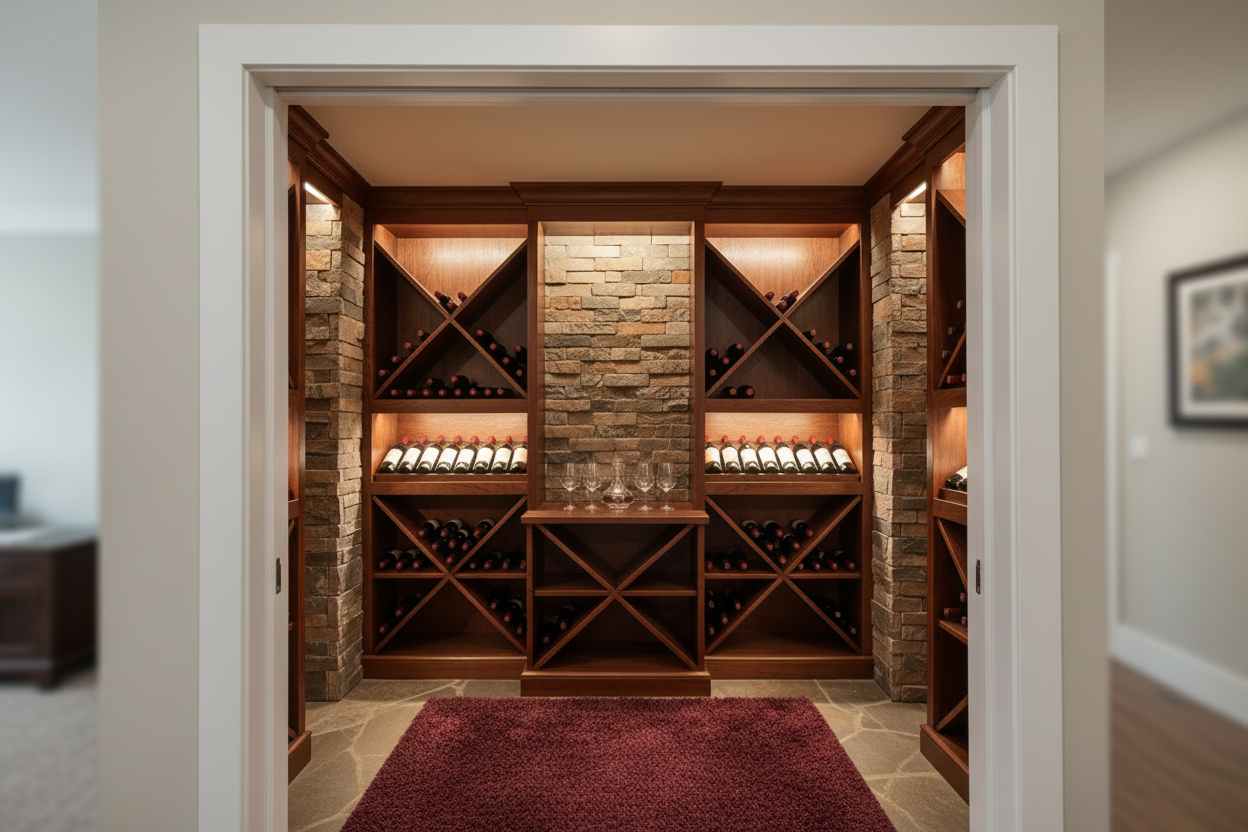 Can You Convert a Closet Into a Wine Room? (Everything Homeowners Need to Know)