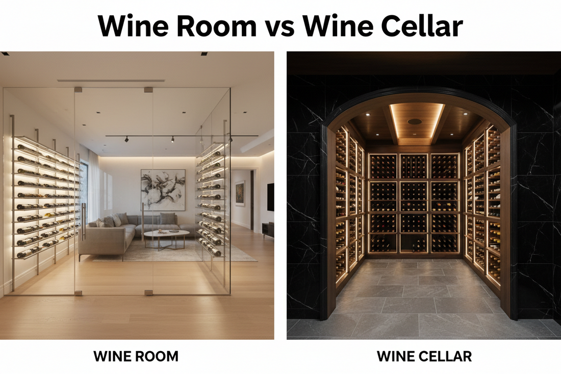 Wine Room vs Wine Cellar: What’s the Real Difference?