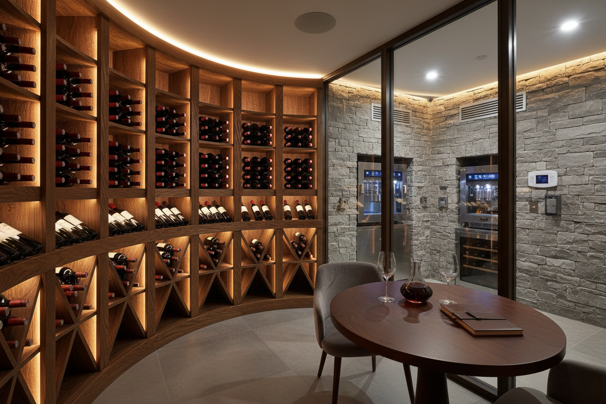 wine cellar design resources